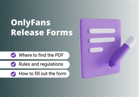 release forms onlyfans|OnlyFans Release Form – Everything You Need to Know